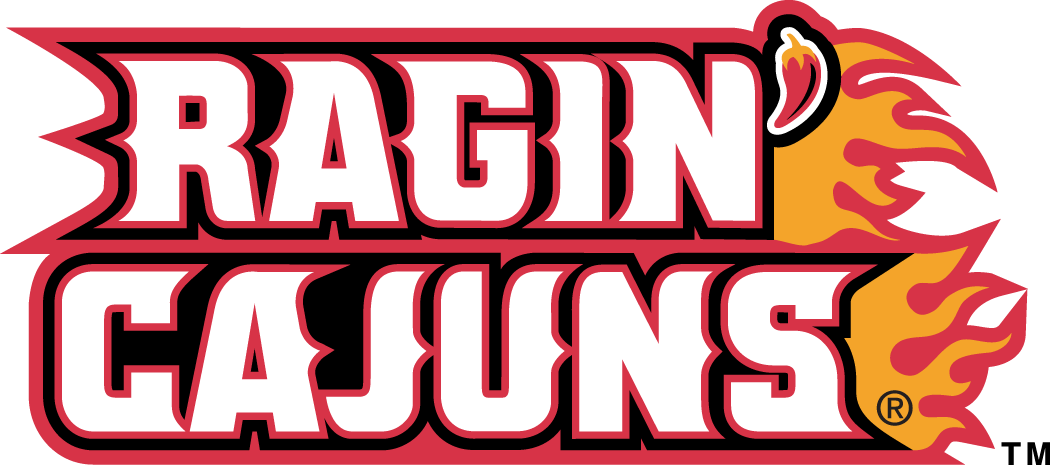 Louisiana Ragin Cajuns 2000-Pres Wordmark Logo diy DTF decal sticker